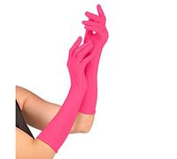W WIDMANN MILANO Party Fashion - Guantes largos, neón, disfraces
