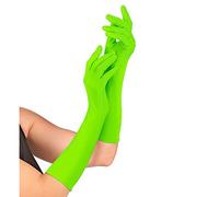 W WIDMANN MILANO Party Fashion - Guantes largos, neón, disfraces