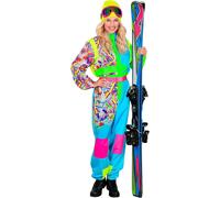W WIDMANN MILANO Party Fashion - Kostüm Skianzug für Damen und Herren, Overall m