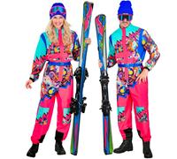 W WIDMANN MILANO Party Fashion - Kostüm Skianzug für Damen und Herren, Overall m