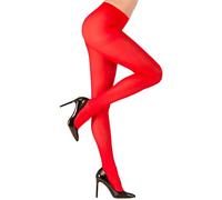 W WIDMANN MILANO Party Fashion - Leotardos, 40 DEN, Rojo, Halloween, Carnaval