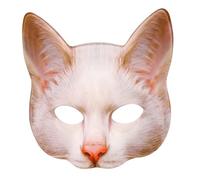 W WIDMANN MILANO Party Fashion Cat mask, color gato, One size (Widmann S.r.l. 05201)
