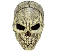 W WIDMANN MILANO Party Fashion - Máscara de látex de calavera | Máscara de calavera para disfraces de Halloween, carnaval, terror, zombis y esqueletos