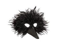 Widmann - Máscara de pájaro, con plumas, loro, carnaval, lema fiesta