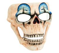 W WIDMANN MILANO Party Fashion - Máscara de payaso calavera, Día de los Muertos, payaso asesino, terrorífico disfraz de Halloween