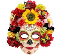 W WIDMANN MILANO Party Fashion - Máscara del Día de los Muertos