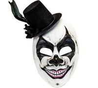 W WIDMANN MILANO Party Fashion - Máscara para adultos, máscara facial de payaso asesino, accesorio para Halloween, carnaval