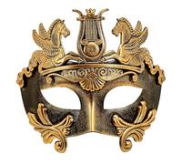 W WIDMANN MILANO Party Fashion - Máscara griega - anime romano, accesorio, máscara de ojos para dioses disfraces, baile de máscaras