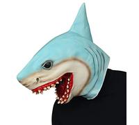 W WIDMANN MILANO Party Fashion - Máscara integral de tiburón asesino | Máscara de tiburón para disfraces de animales, Carnaval, cosplay y fiestas temáticas