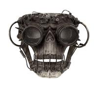 W WIDMANN MILANO Party Fashion - Máscara Steampunk para adultos, lobo o calavera, accesorio para carnaval, Halloween