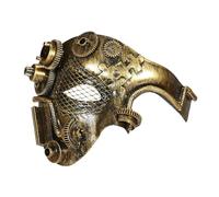 WIDMANN MILANO PARTY FASHION - Media máscara steampunk, baile de máscaras, fiesta temática, carnaval