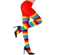 W WIDMANN MILANO Party Fashion - Medias, arco iris, 75 DEN, accesorio para disfraces