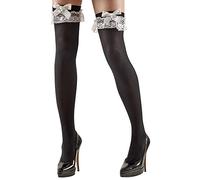 W WIDMANN MILANO Party Fashion - medias de sujeción, 70 DEN, medias overknee, medias hasta la rodilla, sirvienta, camarera, enfermera