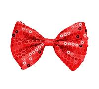 W WIDMANN MILANO Party Fashion - Pajarita con lentejuelas, corista, showman, disfraz, accesorio, carnaval, Nochevieja