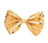 W WIDMANN MILANO Party Fashion - Pajarita con lentejuelas, corista, showman, disfraz, accesorio, carnaval, Nochevieja