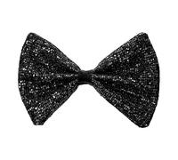 W WIDMANN MILANO Party Fashion, Pajarita Negra Brillante, Elegancia atemporal, versátil, fácil de colocar, materiales de calidad, ideal para regalos ¡Añade un toque sofisticado!