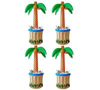 W WIDMANN MILANO Party Fashion - Palmera hinchable enfriador bebidas | Se puede llenar con hielo y agua para utilizarlo como enfriador de botellas en fiestas en la playa y celebraciones de verano