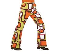 W WIDMANN MILANO Party Fashion - Pantalones hombre años 70, estilo disco, disfraces