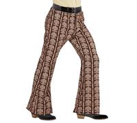 W WIDMANN MILANO Party Fashion - Pantalones hombre años 70, estilo disco, disfraces