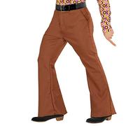 Widmann - Pantalones de hombre años 70, carnaval, fiesta temática