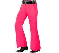 W WIDMANN MILANO Party Fashion - Pantalones 70s para hombre, hippie, reggae, flower power, disco fever, Schlagermove