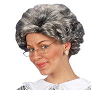 W WIDMANN Grey Agatha Granny Wig (peluca)