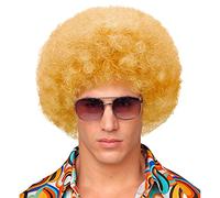 W WIDMANN MILANO Party Fashion - Peluca años 70 disco, peluca rizada, accesorio para disfraces