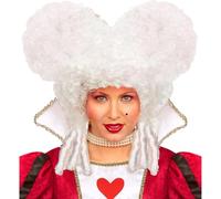 W WIDMANN MILANO Party Fashion - peluca barroca, aristócratas, cortesanos, renacimiento, disfraces de carnaval, pelo artificial, Halloween