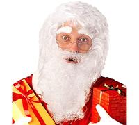 W WIDMANN MILANO Party Fashion - Peluca de Papá Noel con barba
