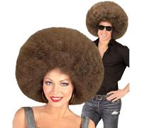 W WIDMANN MILANO Peluca rizada Disco Fever años 60/70 para mujer y hombre - Carnaval
