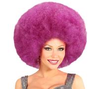 W WIDMANN MILANO Party Fashion - Peluca gigante con rizos para mujer y hombre, accesorio para carnaval, fiestas de los 80, Halloween