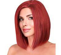 W WIDMANN MILANO Party Fashion - Peluca Jenny, resistente al calor hasta 120 °C, fácil de cuidar y de aspecto natural, para el día a día, cosplay y fiestas