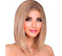 W WIDMANN MILANO Party Fashion - Peluca Jenny, resistente al calor hasta 120 °C, fácil de cuidar y de aspecto natural, para el día a día, cosplay y fiestas