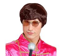 W WIDMANN MILANO Party Fashion, peluca Mersey Beat, estilo icónico de los años 60, comodidad óptima, materiales de calidad, mantenimiento simplificado, versátil para todas las ocasiones
