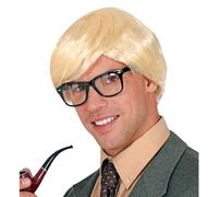 W WIDMANN MILANO Party Fashion - Peluca para diferentes personajes, pelo sintético, peluca de pelo corto para carnaval