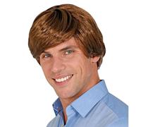 W WIDMANN MILANO Party Fashion - Peluca para diferentes personajes, pelo sintético, peluca de pelo corto para carnaval