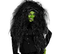 Widmann - peluca pelo gigante, pelo sintético, anciana, bruja, lema fiesta, carnaval