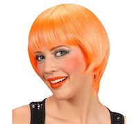 W WIDMANN MILANO Party Fashion - peluca rave, pelo sintético, bob, peinados cortos, peluca corta señoras