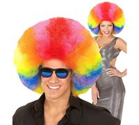 WIDMANN MILANO PARTY FASHION - Peluca rizada, Disco Fever, años 60 / 70, fiesta temática, carnaval