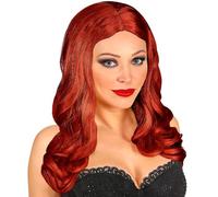 W WIDMANN MILANO Party Fashion - Peluca Roxy, pelo sintético, peluca de pelo largo para mujer