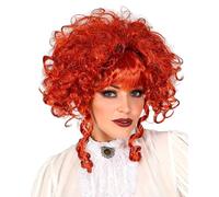 W WIDMANN MILANO Party Fashion- Widmann Halloween Mini cilindro de San Patricio con pinzas para el pelo, Color rosso, Talla única (00647)