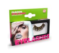 W WIDMANN MILANO Party Fashion - Pestañas artificiales con pegamento, cosmética, maquillaje, accesorios, carnaval