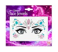 W WIDMANN MILANO Party Fashion - Piedras brillantes para niños, autoadhesivas, accesorio de disfraz para carnaval y fiestas