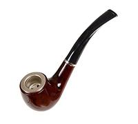 W WIDMANN MILANO Party Fashion - Pipa de Aspecto Real, Accesorio de Disfraz, Detective, Marinero, Capitán, Día de San Patricio, Carnaval, Halloween, Fiestas Temáticas