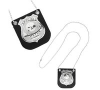 Widmann Placa de policía Special Police con cadena, accesorio para disfraz