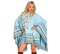 W WIDMANN MILANO Party Fashion - Poncho con efecto ante