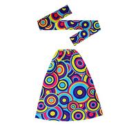 W WIDMANN MILANO Party Fashion - Hippie Set 60s / 70s, diadema y guanteletes, hippie, reggae, flower power