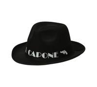 W WIDMANN MILANO Party Fashion - Sombrero Al Capone, de fieltro, tocado, accesorio de gánster