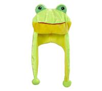 W WIDMANN MILANO Party Fashion - Sombrero de animal, Animales de fiesta, Sombrero de tela, Sombrero de peluche, Disfraz de animal