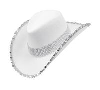 W WIDMANN MILANO Party Fashion - Sombrero de fiesta vaquera/vaquero, sombrero western, accesorio carnaval, despedida de soltero